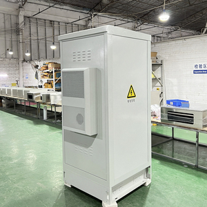 19 Inch <strong>Outdoor</strong> Waterproof <strong>IP65</strong> IP55 Metal <strong>Cabinet</strong> for Lithium Battery Storage Solar Energy Rack Electrical Equipment Stock - Product Image 1