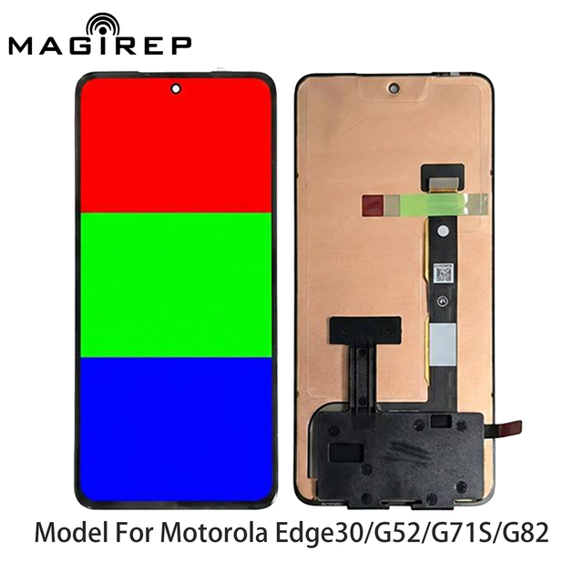 Smartphone HD+ Oled Screen for Motorola Edge 30 G52 G71S G82 Mobile Phone Display Touch Digitizer Assembly Reliable Repair Parts