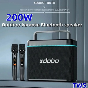 Altoparlante Xdobo Truth 200W Thunder 1978 Portatile per Karaoke con Microfono, Bluetooth, TWS, Audio Stereo Wireless e Bassi Profondi - Product Image 3