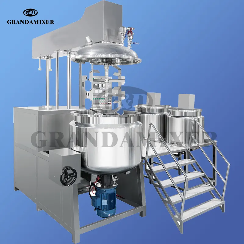 Gel Emulsifier Making Machine/chemical Machinery Equipment/ Automatic Vacuum Homogenizing Emulsifier