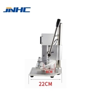 Machine de marquage à chaud semi-automatique pour estampage à chaud, dorure or et argent, logo numérique sur cuir, imprimante d'étiquettes par sublimation à fente en T