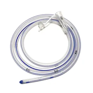 Tube d'alimentation pédiatrique jetable Connecteur Enfit Gastrostomie Triple Lumen Pu Tube d'alimentation pour bébé