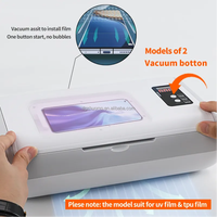 Mesin Curing vakum Film UV 3D desain baru 2025 mesin laminasi pelindung layar Curing UV untuk layar ponsel melengkung