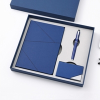 Coffret Cadeau d'Entreprise de Luxe : Carnet en PU et Stylo Métallique – Cadeau Promotionnel pour Clients et Employés