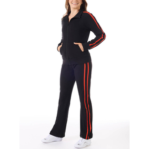 Chaquetas de Calentamiento Personalizadas con Pedrería para Animadoras, Ropa Deportiva, Atuendos para Estudio de Danza y Gimnasia - Product Image 1