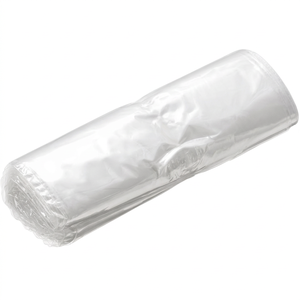 Sacs d'emballage personnalisés en PE transparent recyclable, à fond plat, pour la vente en gros - Product Image 1