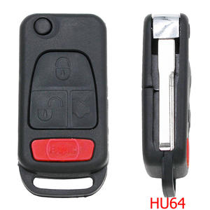 Mando A distancia para mercedes-benz A C E S, 4 botones, rojo infrarrojo, funda s-<span class=keywords><strong>hell</strong></span>, hoja HU39, HU64 - Product Image 3