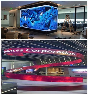 320x160mm Indoor LED P1.5 P1.86 P2 P2.5 P3mm Flexible Screen Advertising Video <b>Wall</b> Factory Price P2.5 Flexible LED <b>Display</b> Scre - Product Image 4