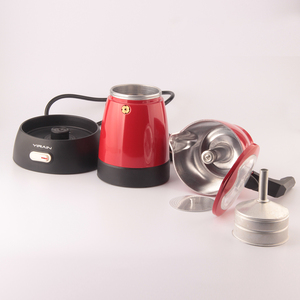 Cafetera Eléctrica de Aluminio, Cafetera <span class=keywords><strong>Moka</strong></span> con Percolador, Cafetera Eléctrica Espresso <span class=keywords><strong>Moka</strong></span> - Product Image 6