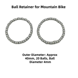 Fourche universelle pour VTT, vélo à pignon fixe, vélo de route, avec rotule de fourche 44x34mm pour la conduite - Product Image 4