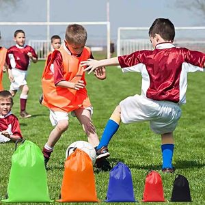 กระเป๋าเชือกผูกกันน้ำแบบอัพเกรดพิเศษ กระเป๋าไนลอน กระเป๋าใส่ของจุกจิก สำหรับออกกำลังกาย เดินทาง ปีนเขา ช้อปปิ้ง - Product Image 4