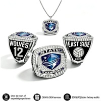Bague de championnat pour hommes personnalisée, pour équipes sportives, universités, football, basketball, modèle 2026