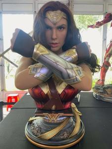 Statue de <span class=keywords><strong>Wonder</strong></span> <span class=keywords><strong>Woman</strong></span> en résine de haute qualité, DC Justice League Comics, buste demi-corps/figurine corps entier 1/1, à vendre - Product Image 3