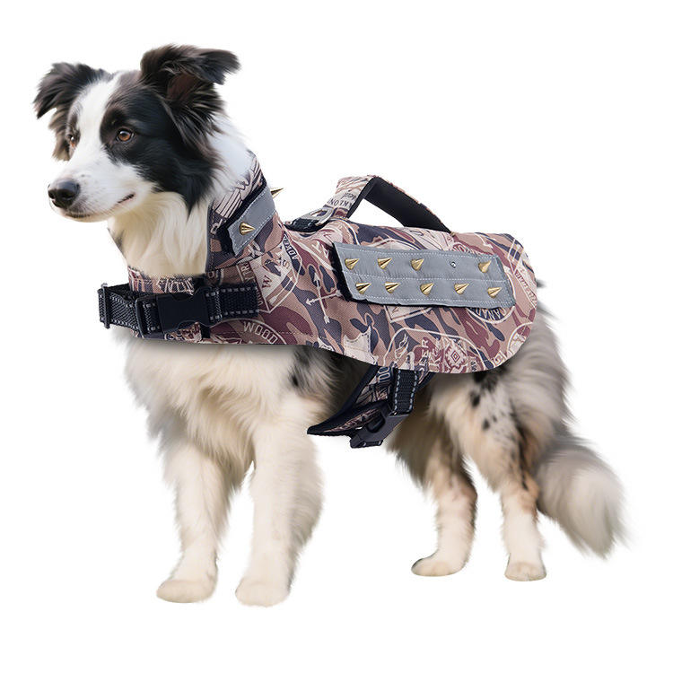 สีน้ำตาลมีหมุดสี่แถว