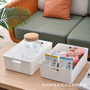 Plastic Storage <b>Boxes</b> Rectangle Stackable Uncapped Clothing Organizer Desktop Storage Bin Eco Friendly Household Use - Product Image 4