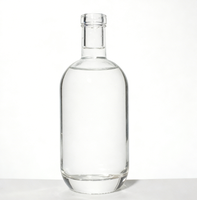 Botol Minuman Keras Kaca Super Flint 500ml 700ml 750ml untuk Vodka Whisky Brandy Rum