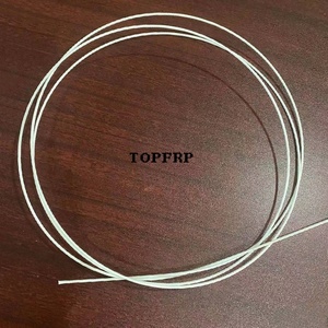 Flexible Solid Fiberglass Reinforced <b>Plastic</b> <b>Rod</b> FRP <b>Rods</b> - Product Image 1