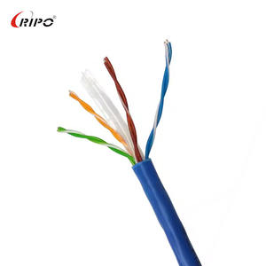 Cable de red UTP Cat6 sin blindaje 24AWG-Interior Exterior LSZH bajo humo cero halógeno cobre LAN Cable de conexión de alta velocidad - Product Image 3