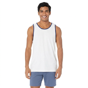 Camiseta sin Mangas para Hombre, Transpirable, de Punto, para Gimnasio y Fitness, con Logotipo Personalizado, Estilo Casual, Venta de Fábrica - Product Image 1