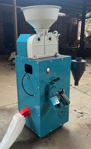 Décortiqueuse et broyeur de riz combinés 200 kg/h machine familiale pour usine de traitement de riz brun et blanc mini épluchage de paddy à usage domestique - Product Image 6