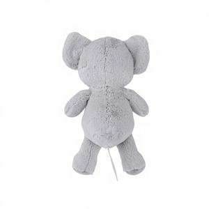 Peluche d'éléphant douce pour bébé et enfant, brodée, avec doublure en coton PP et maille, poupée réconfortante, cadeau pour la décoration de la chambre d'enfant - Product Image 3