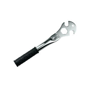 Clé à vélo 15-24 mm, outil de démontage d'axe de pédale, outil manuel en métal, poignée noire, outil de réparation pour l'entretien des vélos - Product Image 1