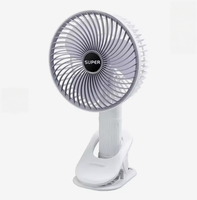 Ventilateur portable rechargeable USB, mini-ventilateur électrique pliable à porter autour du cou pour un refroidissement pratique