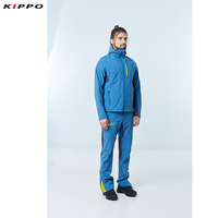 Pantalones de Exterior para Hombre Kippo Luxe, Pantalones Softshell con Tejido de Grafeno, Nailon Elástico para Adultos