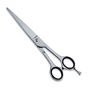 Ciseaux de coiffure professionnels en acier inoxydable à haute teneur en carbone, lame affûtée, manche long, pour droitiers, ciseaux à effiler les cheveux - Product Image 1