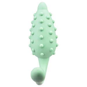 CityFun Steel Toothed Wolf Girly Farbe Flüssiges Silikon Vibrator Mastur bator Springen Ei Adult Sexspielzeug - Product Image 5