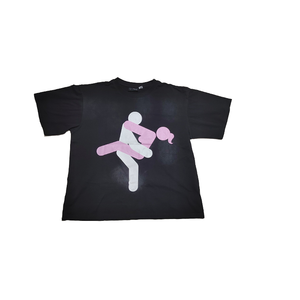 T-shirt en coton lavé pour homme, style vintage délavé, décontracté, doux, confortable pour tous les jours, avec personnalisation OEM ODM - Product Image 1