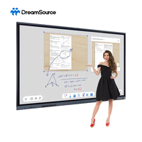 Pantalla Táctil LCD de 55 65 75 86 98 Pulgadas, Panel Plano Digital, Pizarra Inteligente para Reuniones, Pizarra Interactiva, Pizarra Blanca