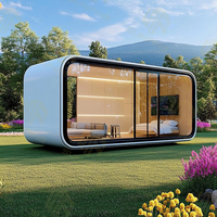 Petite maison moderne chinoise de 20 pieds modulaire apple house capsule house resort toilette apple cabane restaurant maison bâtiment pliable