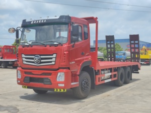 Nuovi Camion a Pianale Dongfeng Shacman Isuzu Sinotruk HOWO 4*2 6*4 8*4 Diesel con Trasmissione Manuale di Alta Qualità per il Trasporto di Escavatori - Product Image 3