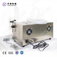 Remplisseur de liquide à pompe magnétique semi-automatique à 2 buses Remplisseur d'huile essentielle de jus de boisson Sauce soja Machine de remplissage de bouteilles d'eau