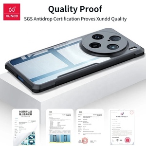 Funda Xundd para VIVO X300 <span class=keywords><strong>Pro</strong></span> a Prueba de Golpes, Carcasa Trasera Transparente de PC+TPU con Protección Completa de Lente para Vivo <span class=keywords><strong>X10</strong></span> X200 X300 - Product Image 2