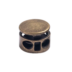 The Second Button Alloy Spring Buckle Clip Round Metal Buckle For Cord Adjustment Durable Fashion Style - Product Image 1