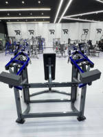 Máquina de Press de Hombros MTS de Hammer Strength para Gimnasio Comercial, Equipo de Fitness para Fisicoculturismo y Ejercicio de Hombros