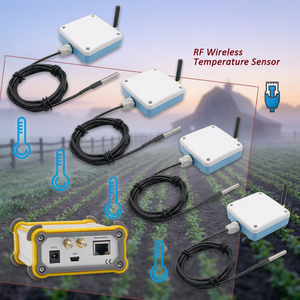 Motion <b>Sensor</b> Alarm System <b>Temperature</b> Portable <b>Wireless</b> <b>Temperature</b> <b>Sensor</b> Refrigeration Cold Room Thermometer - Product Image 1