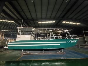 เรืออลูมิเนียมคุณภาพสูง ความเร็ว 30 ฟุตต่อชั่วโมง ความยาว 9 เมตร สำหรับขาย - Product Image 2