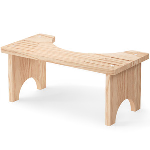 Wooden Toilet <b>Step</b> <b>Stool</b> Natural Pine Non Slip For Elderly And Children Bathroom Safety Equipment Standard Size - Product Image 4