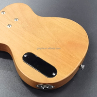 Bass Elektrik Mini Travel 30 inci Empat Senar Leher Maple Finishing Matte Grosir Pemula Tingkat Awal Anak-Anak