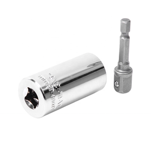 Clé à cliquet magnétique multi-usages métrique et impériale 7-19 mm, perceuse électrique multifonctionnelle, kit d'extension 3/8 pouces - Product Image 4