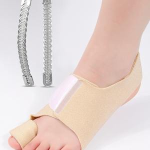 Compports ajustable pulgar Valgus Toe Corrector separador juanete férula ortopédica dedo gordo pies planos soporte de arco - Product Image 1