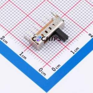 SS14D07VG5 Slide Switch Through hole-7P,14.8x4.4mm Switch Single Pole Double Throw Rectangle Pin Header PC Pin 14.8mm - Product Image 1