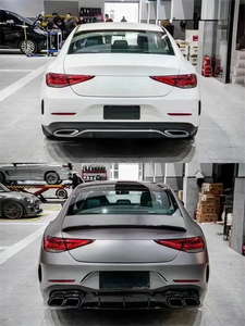 Nuovo arrivo per Mercedes Benz <span class=keywords><strong>CLS</strong></span> classe W257 <span class=keywords><strong>C257</strong></span> Bodykit aggiornamento a GT63 AMG stile griglia diffusore paraurti per 2017-2024 - Product Image 6