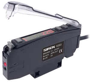 Capteur amplificateur numérique double SiRON K003 Capteur fibre optique à fente 4 canaux