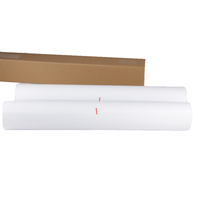 Rollo de Papel para Plotter de Alta Calidad de Fábrica, 80 g/m², Papel Bond para Dibujo CAD y Diseño