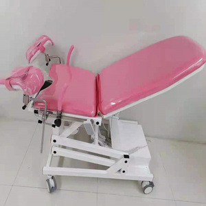 เตียงตรวจภายในไฟฟ้าอเนกประสงค์พร้อมโครงสแตนเลสสำหรับใช้ในโรงพยาบาล - Product Image 4