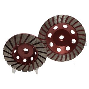 Теплые инструменты турбо алмазные чашки шлифовальные круги M14 100 мм 5 мм толщина средняя абразивная высокая скорость для бетонной поверхности - Product Image 6